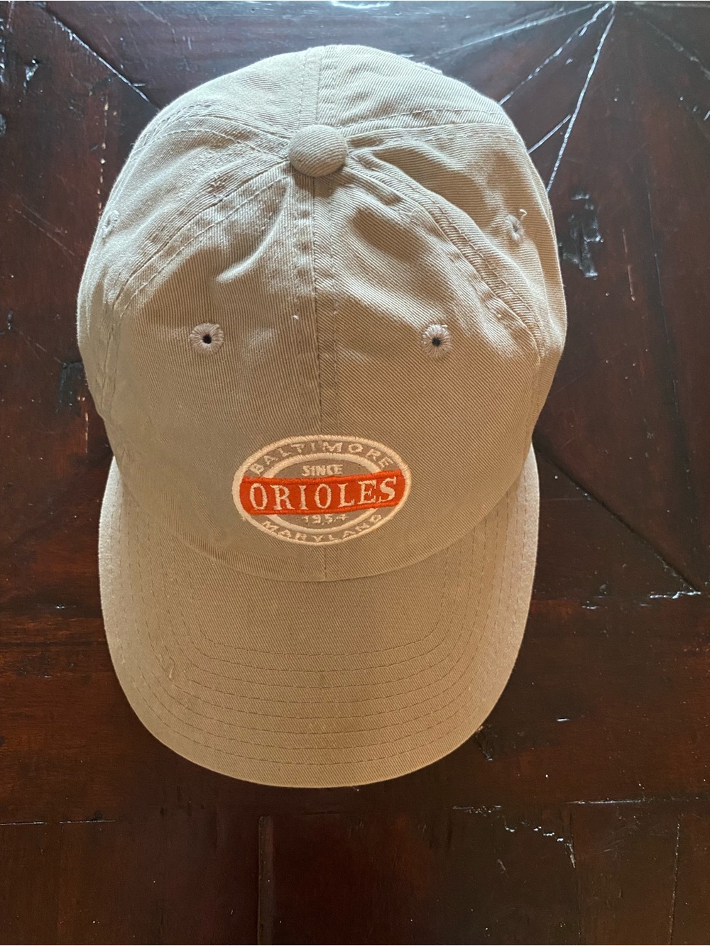 Baltimore Orioles American Needle Vintage Style Patch Hat/Slouch Cap